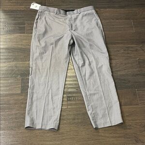 Calvin Klein Straight Fit Gray Pants new Mens Size 36x29